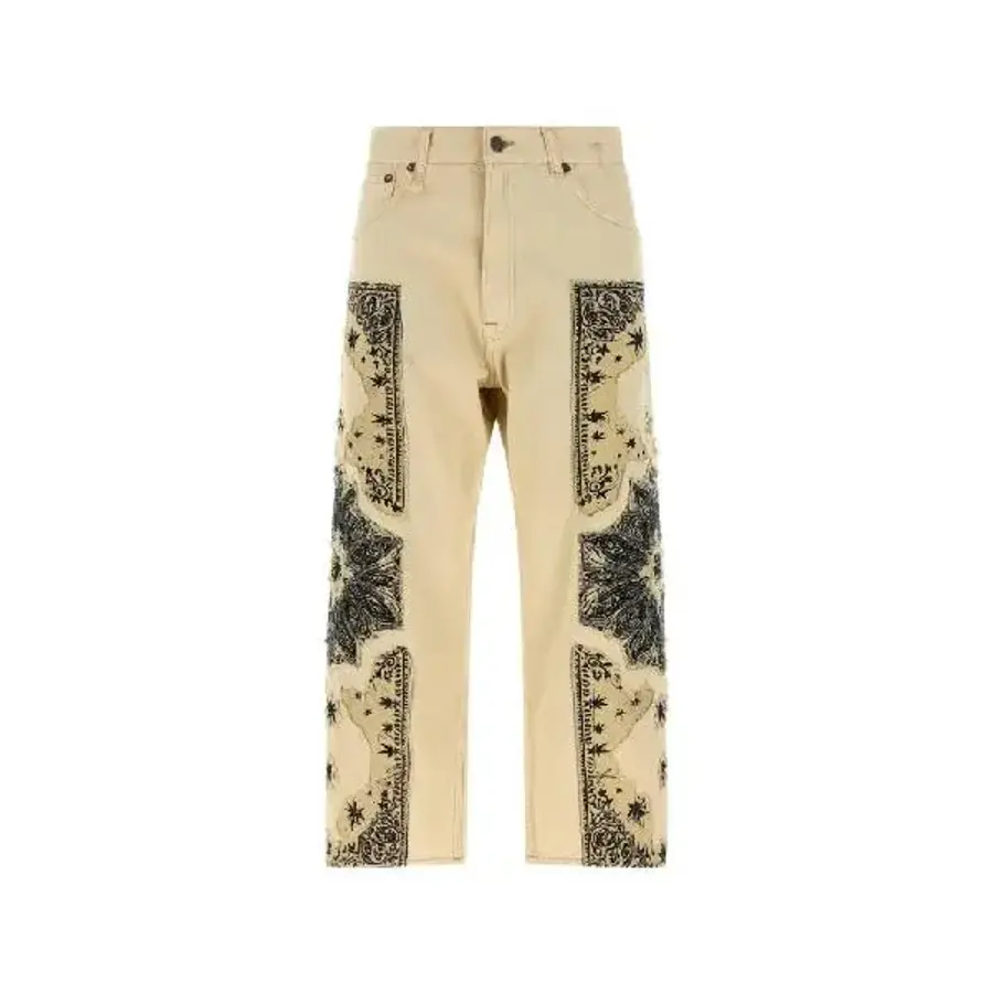 X BF 프레이드 반다나 아플리케 진 WD211D495 T