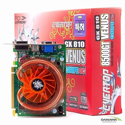 EVERTOP ������ 8500GT ��ʽ����� OC 256MB GX810