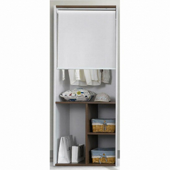 가이온 이가구 클래시 T자 오픈형 롤스크린 옷장 일반롤 (80cm)