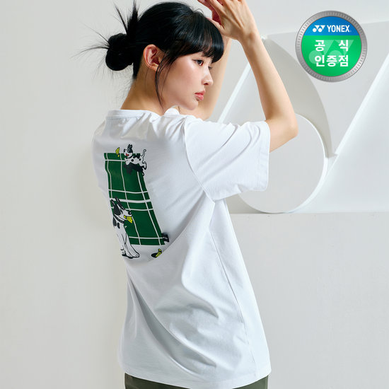 요넥스 배드민턴 반팔 티셔츠 243TS032U_이미지