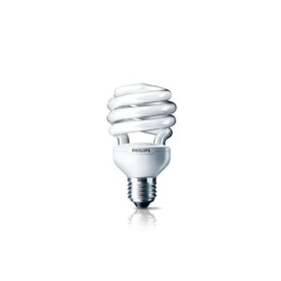 필립스 EL 토네이도 삼파장 형광등 전구색 8W (1개)