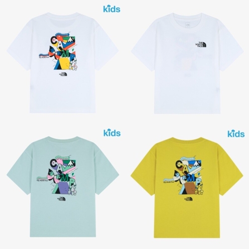 노스페이스키즈 캠프아웃 반팔 티 (NT7US03)