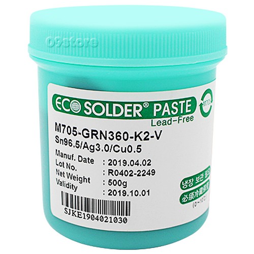 센주 무연 크림납 M705-GRN360-K2-V 500g