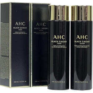 AHC 블랙 캐비어 2종 토너+로션
