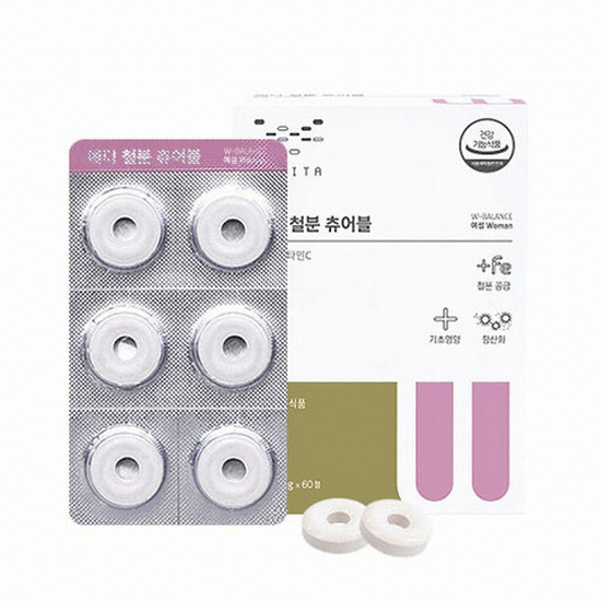 메디포스트 모비타 메디 철분 츄어블 60정 (1개)