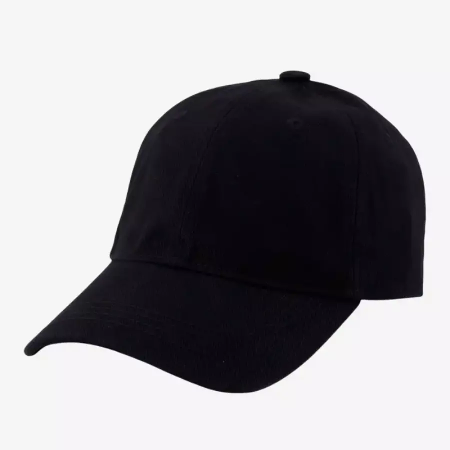 아크네 스튜디오 로고 자수 코튼 베이스볼 캡 C40478 900 BLACK
