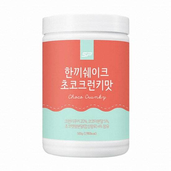 SP스포츠 한끼쉐이크 초코크런키맛 500g (1개)_이미지