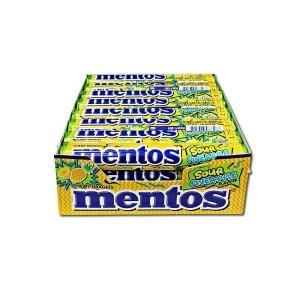 멘토스 사워 파인애플 x 수입캔디 사탕 37.5g