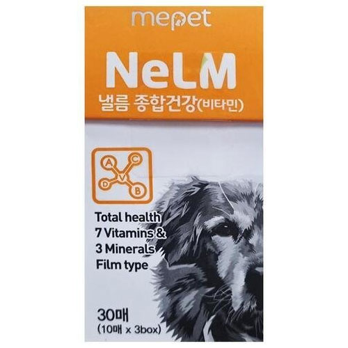 씨엘팜 미펫 낼름 종합건강 비타민 필름 영양제 30p이미지입니다. 누르면 해당 게시물로 새창이동합니다.