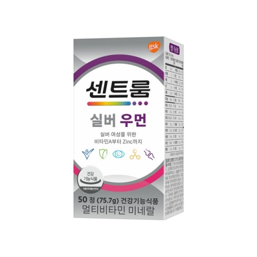  센트룸 멀티비타민 미네랄 실버 포 우먼 50정 [4개]