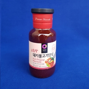 대상 청정원 고추장 돼지불고기 양념 500g (5개)
