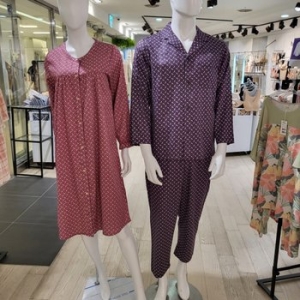 바바라 순면 스퀘어 여성원피스 커플파자마 체리핑크 AGW4932LAMP4932B 필드 코엑스몰