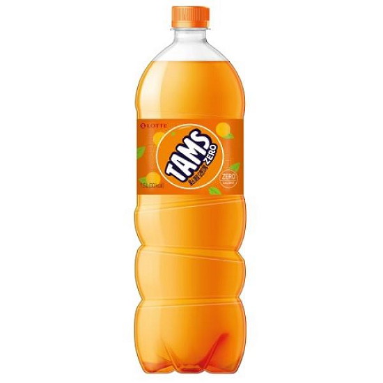 롯데칠성음료 탐스 제로 오렌지향 1.5L