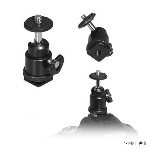 호루스벤누  핫슈마운트 미니볼헤드 MH-S2 메탈블랙