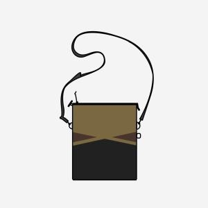 헬리녹스 x 유니클로 사코슈 블랙 탄 Helinox Uniqlo Sacoche Tan 441669