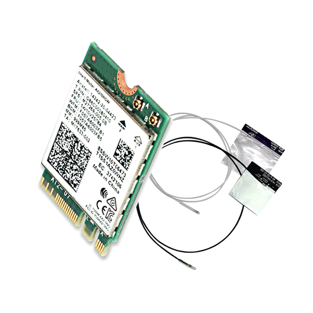 오존컴퍼니 인텔 AX210NGW 무선랜카드 (부착형 안테나 포함)