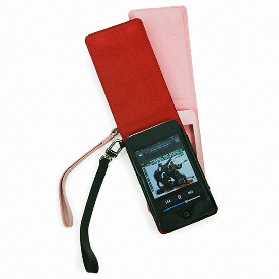 제논 iPod touch 2/3세대 전용 폴더형 가죽케이스_이미지