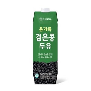 온가족 검은콩 두유 1000ml 1L 12개