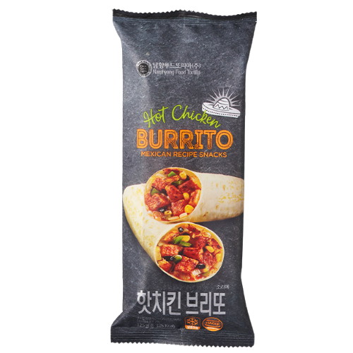 남향푸드또띠아 핫치킨 브리또 125g (12개)_이미지