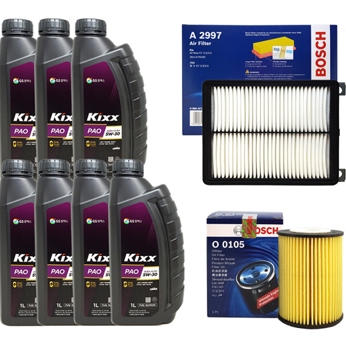 GS칼텍스 킥스 파오 A3/B4 5W30 + 보쉬필터 그랜져IG 3.0 가솔린_이미지