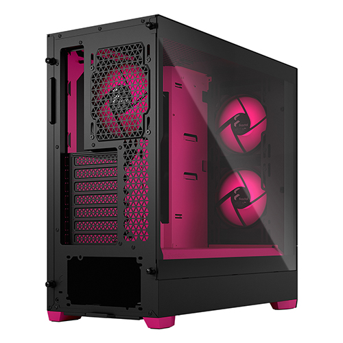 Fractal Design Pop Air RGB Clear 강화유리 Core (마젠타)_이미지