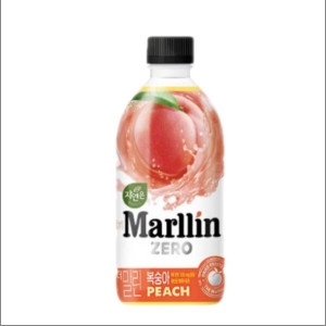 웅진식품 자연은 더말린 제로 복숭아 500ml (10개)_이미지