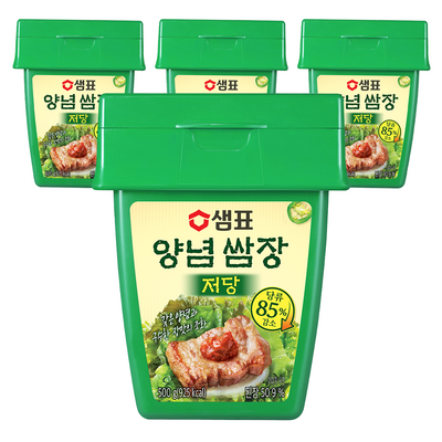 샘표 저당 양념쌈장 500g (4개)_이미지