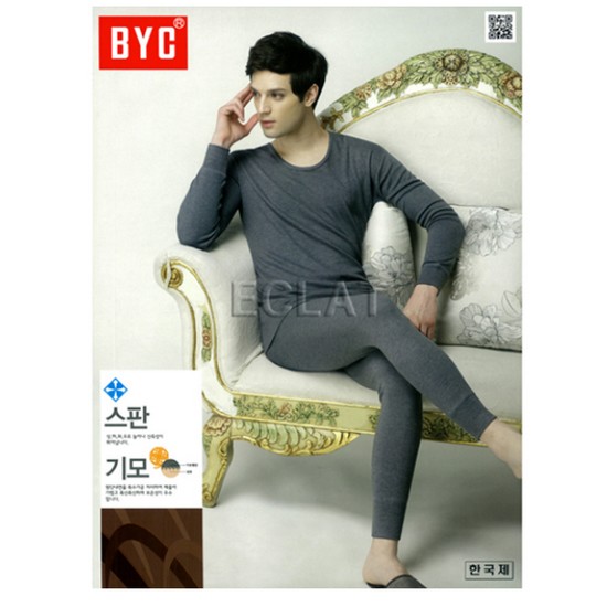 BYC 기모 내복 상하세트 BYR9566 (2세트)_이미지