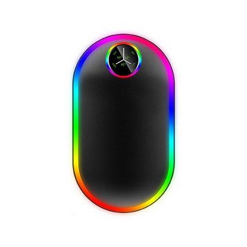 레인보우 LED 손난로 보조배터리 7800mAh