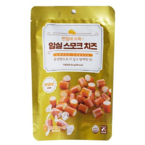 임실치즈농협 임실 스모크치즈 64g이미지입니다. 누르면 해당 게시물로 새창이동합니다.