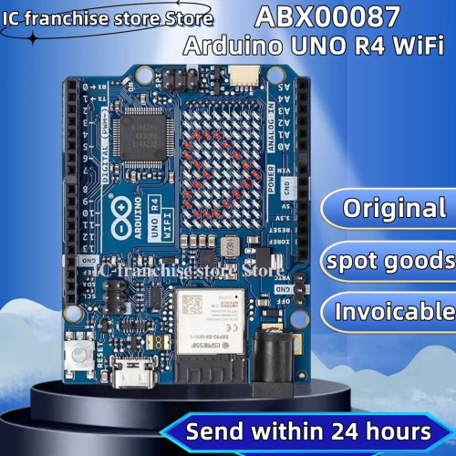 아두이노 Arduino UNO R4 WiFi ABX00087 정통 이탈리아 제품 Renesas RA4M1 마이크로컨트롤러