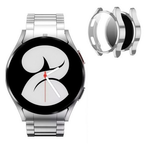 아이메이드잇 갤럭시워치7 스탠다드 메탈 스트랩+유광 케이스 세트 (44mm)_이미지