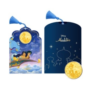 삼성금거래소 디즈니 알라딘 순금 코인 0.2g (1개)_이미지