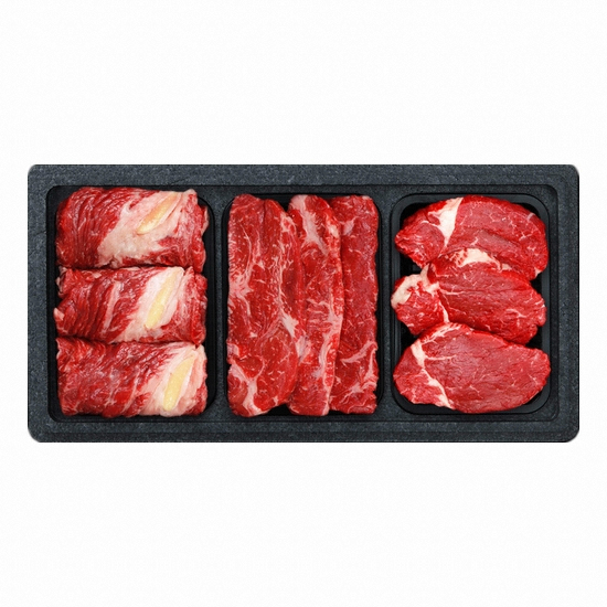 한결푸드 남도애한우 한우 1등급 구이세트 4호 1.5kg