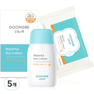 제로투세븐 궁중비책 워터풀 선로션 (SPF50+) 80g (5개)