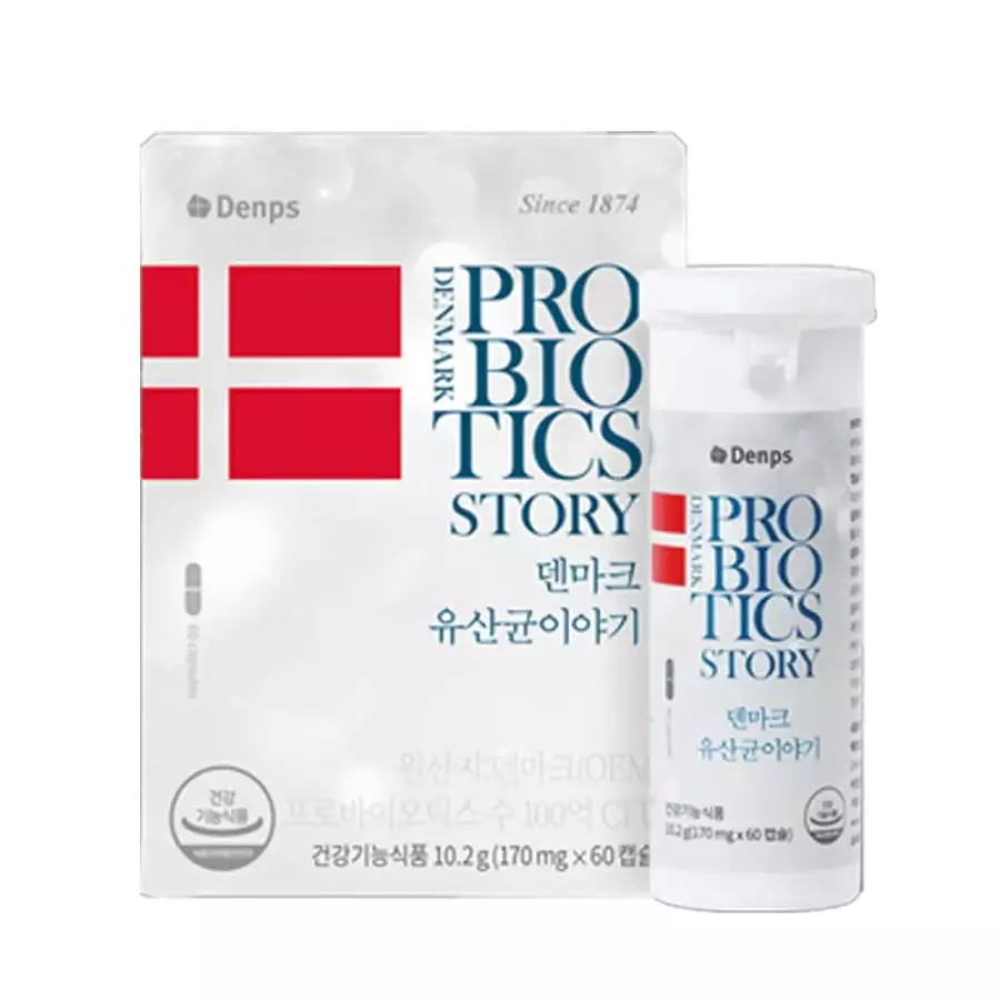 덴프스 덴마크 유산균 이야기 170mg 60캡슐 (11개)_이미지