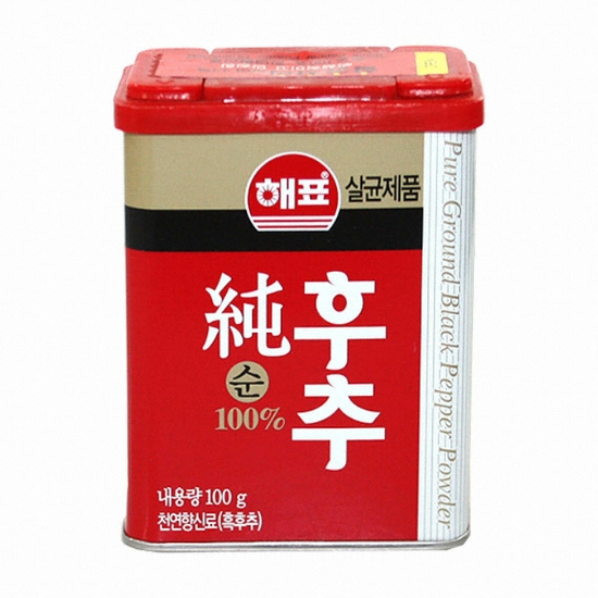 해표 순후추 100g이미지입니다. 누르면 해당 게시물로 새창이동합니다.