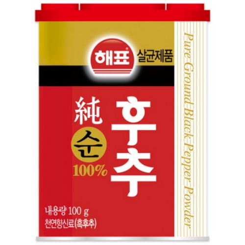 사조대림 해표 순후추 100g (2개)