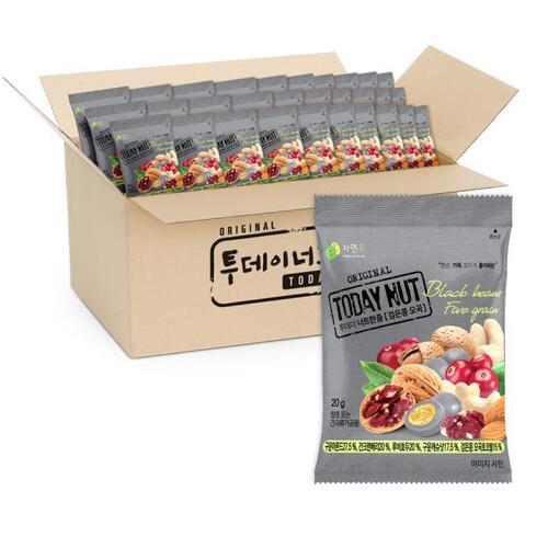 투데이넛 너트한줌 검은콩오곡 20g