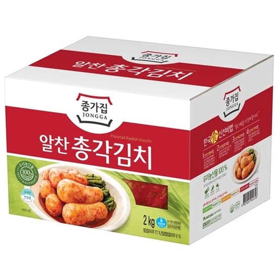 종가 알찬 총각김치 2kg (1개)_이미지
