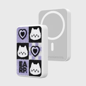 �������ͳ��ų� �������� CHECKER BOARD HEART CHICHI-PURPLE �Ƽ����� �������͸� 5000mAh