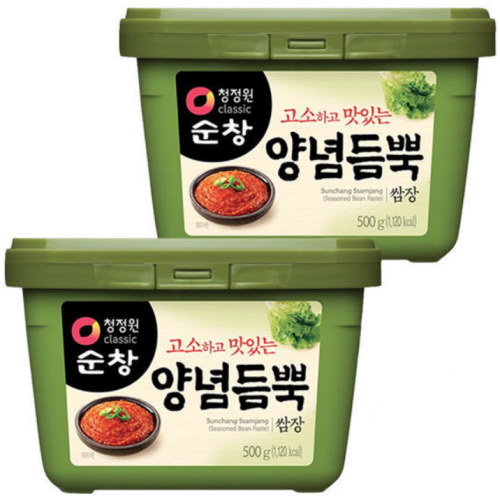 청정원 순창 양념 듬뿍 쌈장 500g (2개)_이미지