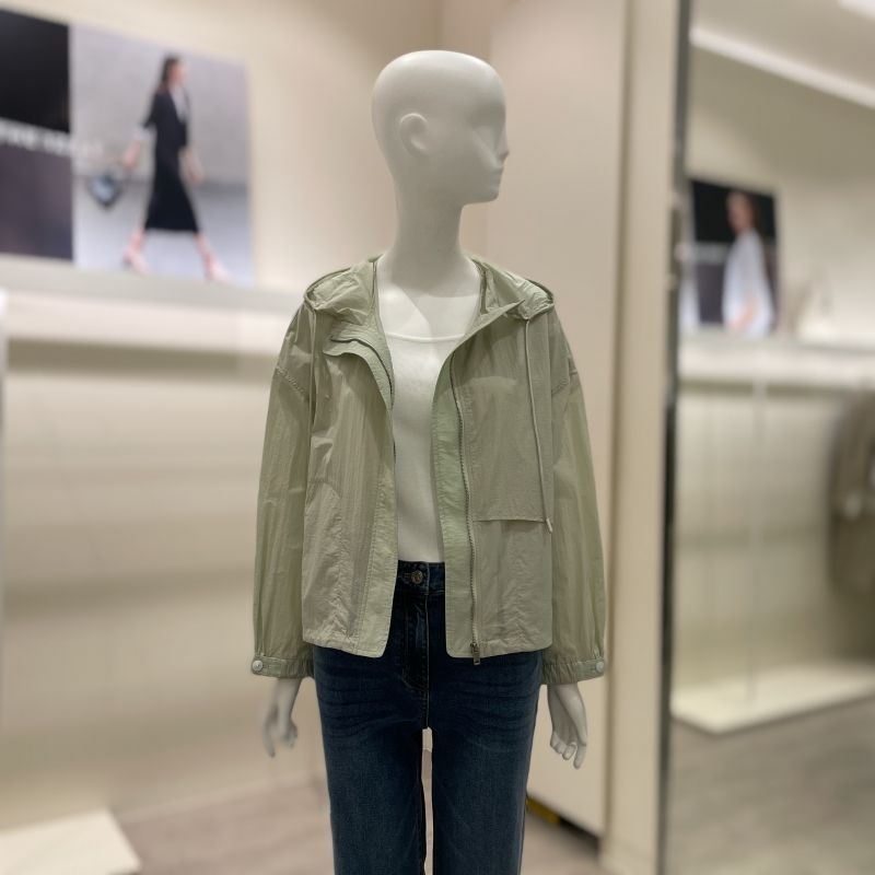 더아이잗 코튼 스트링 후드 집업 점퍼 OGS4M0JP821