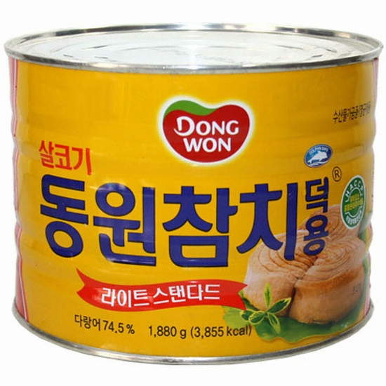 동원F&B 라이트 스탠다드 참치 1.88kg (3개)_이미지