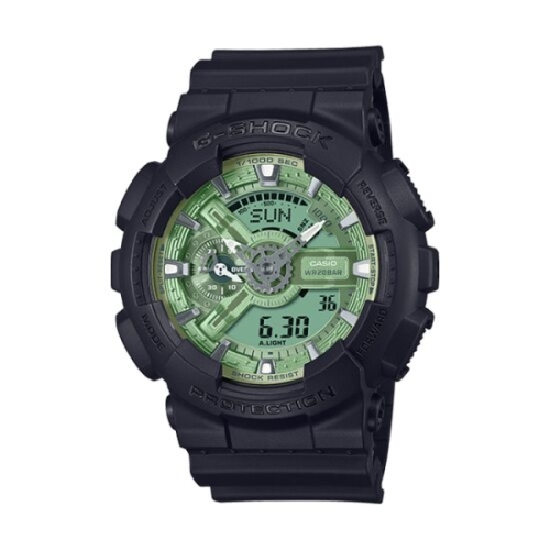 G-SHOCK GA-110CD-1A3 GA-110 빅페이스 남성 우레탄 아날로그 전자