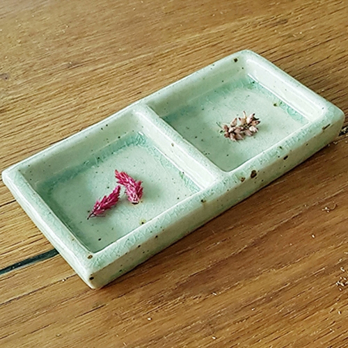 가마지기 두칸 종지 (연두)_이미지