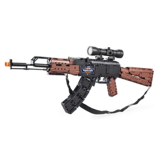 바니랜드 셀러허브 유아동 블럭건 카다 CaDA AK-47 스코프 C61009W 장난감총_이미지