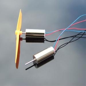 3.7V 45000RPM 마이크로 DIY 헬리콥터 코어리스 고속 모터 프로펠러 없음 4 축 항공기 쿼드콥터 드론 용