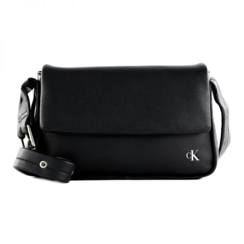 Calvin Klein CKJ 블록 플랩 숄더백 25 블랙 가방 161478
