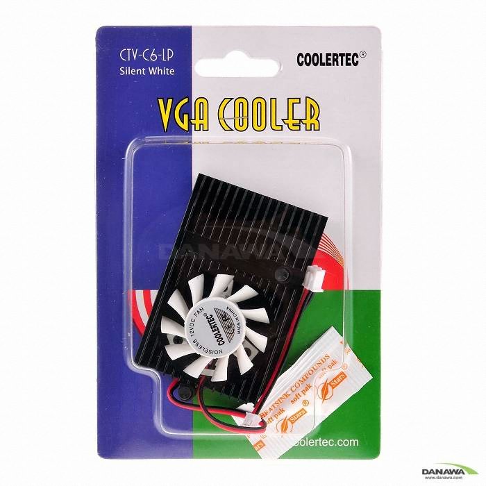 COOLERTEC CTV-C6-LP Silent 화이트_이미지
